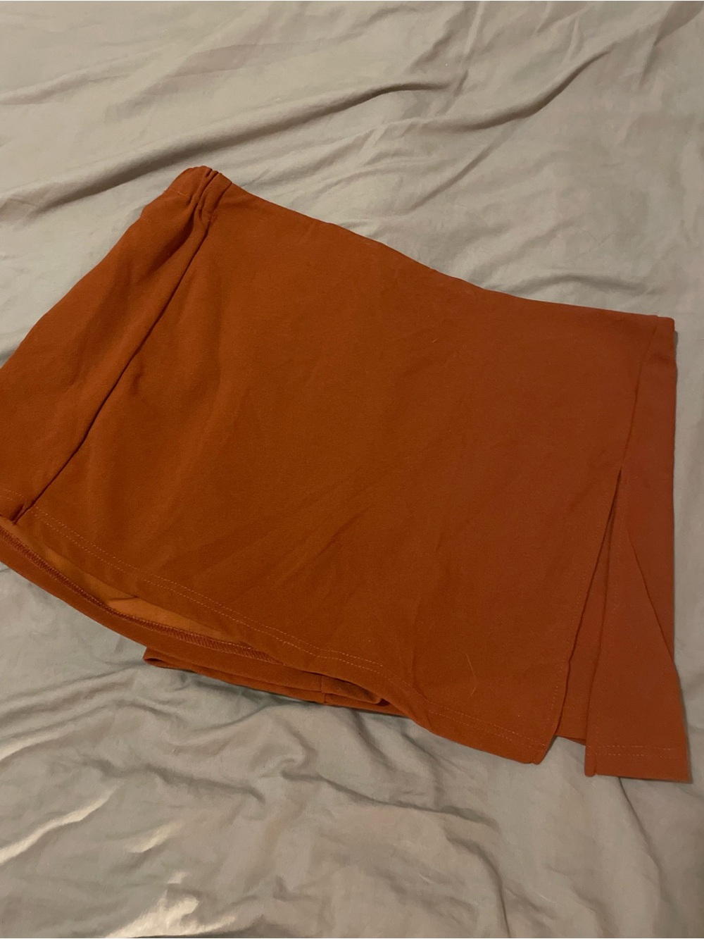 5/$25 Rust Orange Mini Skort